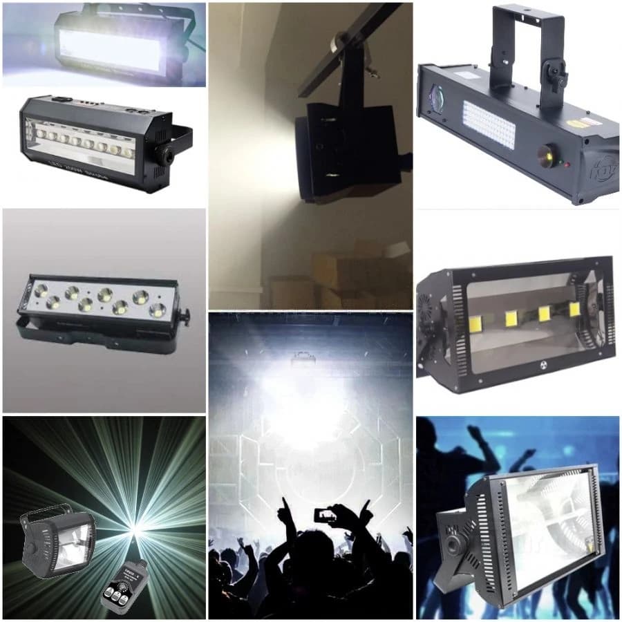 ქირავდება სტრობო განათება 100W, 200W, 1500W