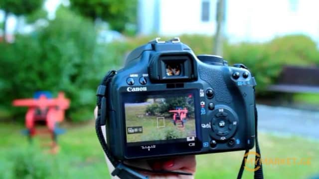 ქირავდება ფოტოპარატი CANON EOS 550D ობიექტივით