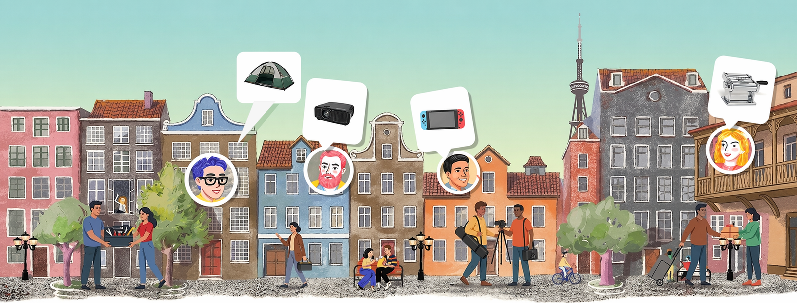 RentHub - peer-to-peer rentals in Georgia